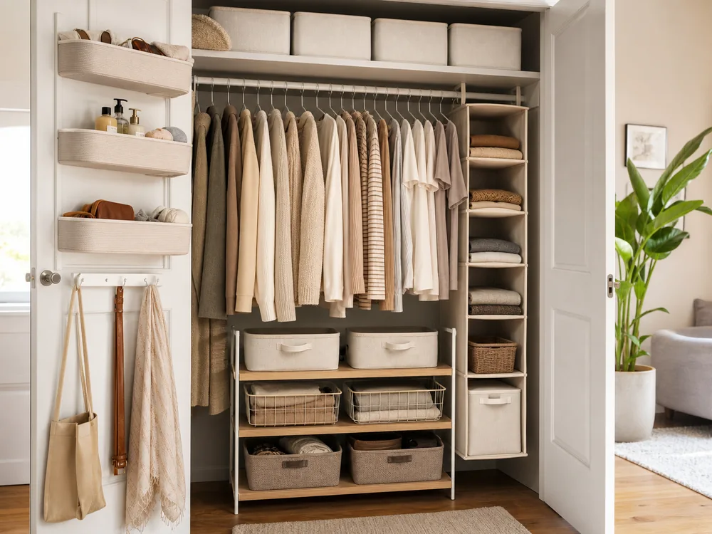 renter friendly closet storage ideas no drill closet dividers