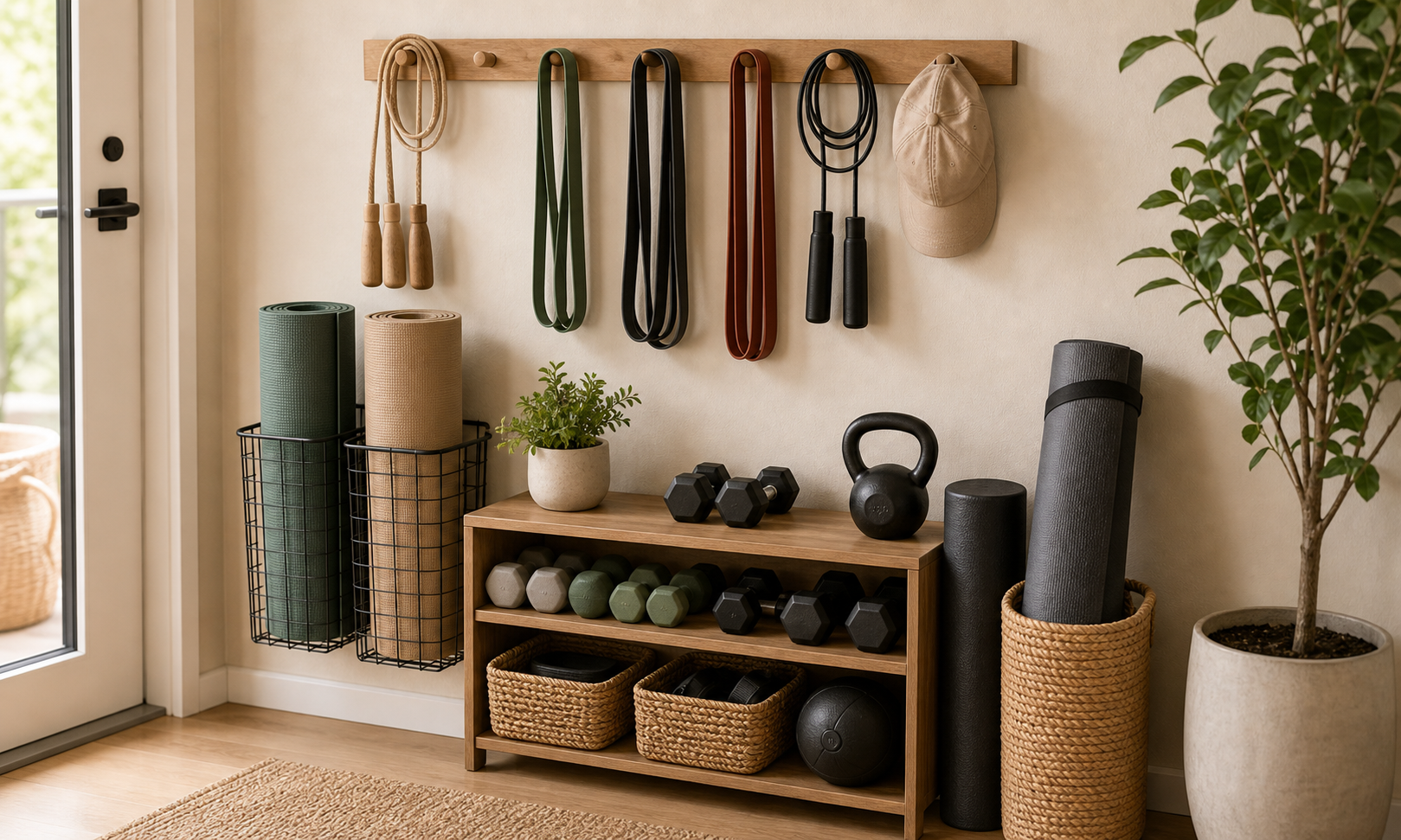 sports equipment storage ideas for small apartments wall sports gear zone