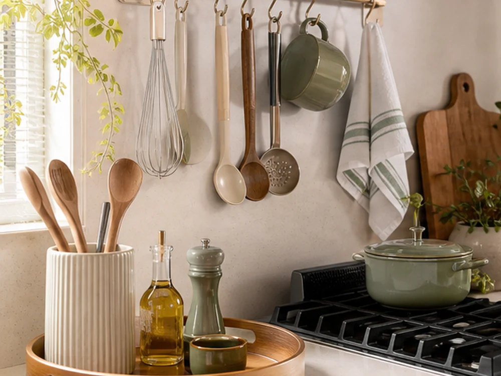 renter friendly kitchen storage ideas no drill kitchen rail