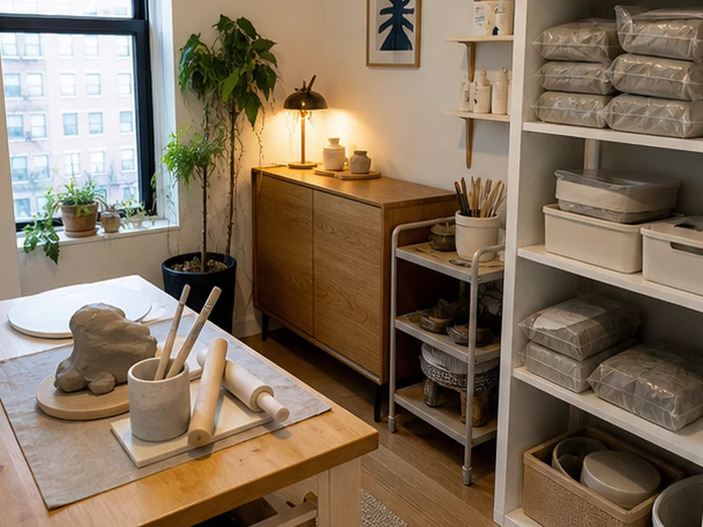 small apartment air dry clay supplies storage ideas showing small apartment air dry clay supplies storage ideas scene 1