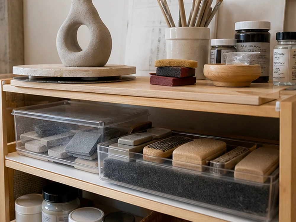 small apartment air dry clay supplies storage ideas showing small apartment air dry clay supplies storage ideas scene 3