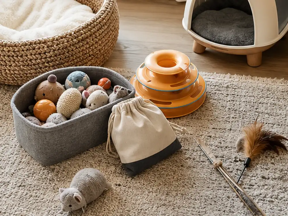small apartment cat toy storage ideas showing t28 reset
