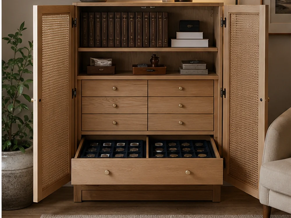 small apartment coin collection storage ideas showing t13 overview
