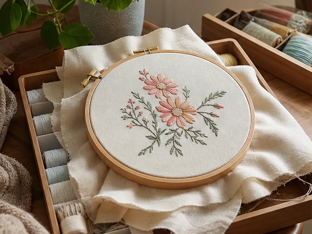 small apartment embroidery supplies storage ideas showing t02 reset
