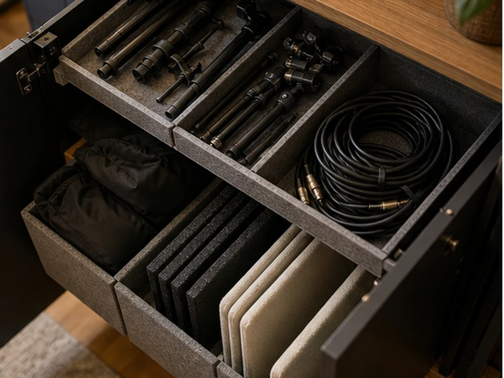 small apartment home recording equipment storage ideas showing small apartment home recording equipment storage ideas scene 2