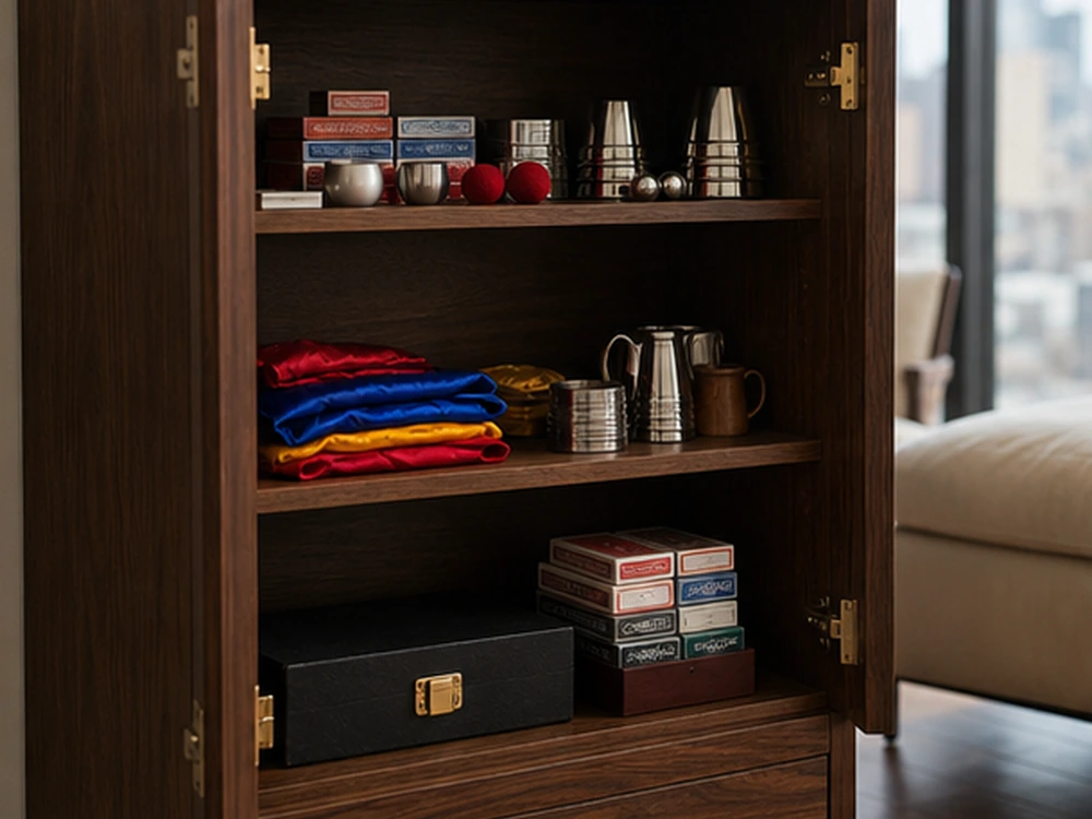 small apartment magic trick props storage ideas showing small apartment magic trick props storage ideas scene 1