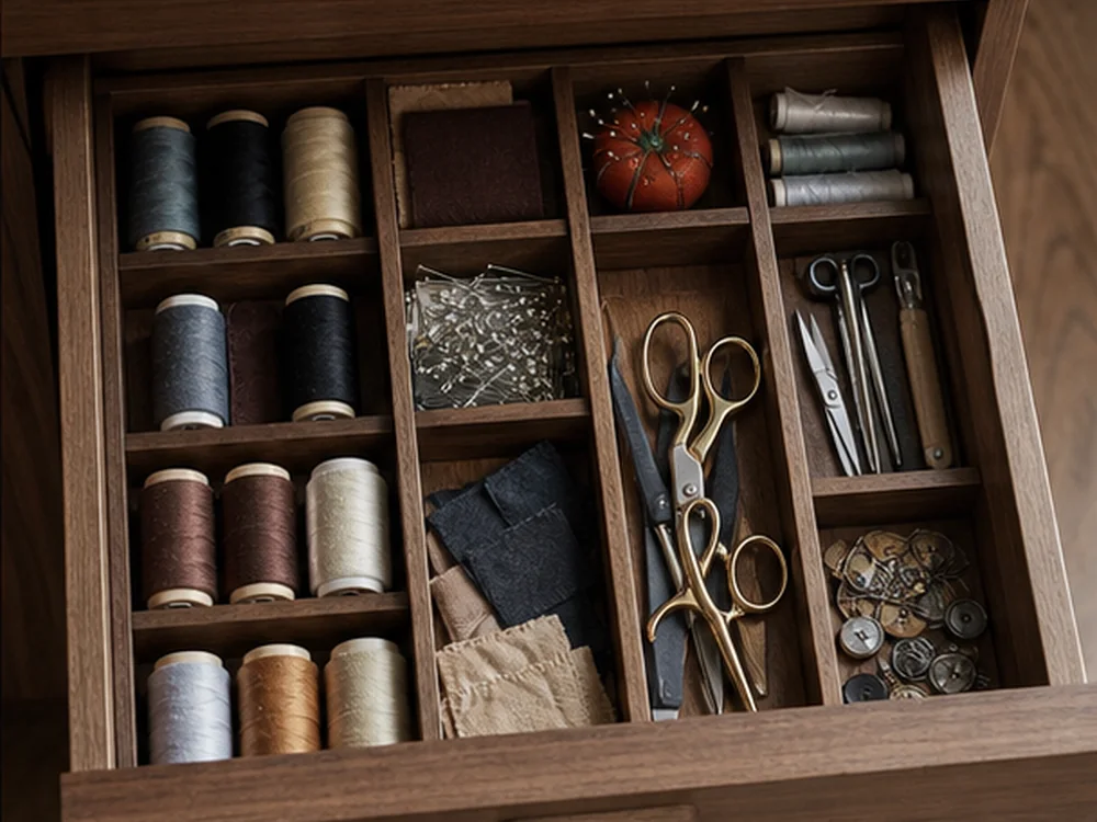 small apartment mending supplies storage ideas showing small apartment mending supplies storage ideas scene 2