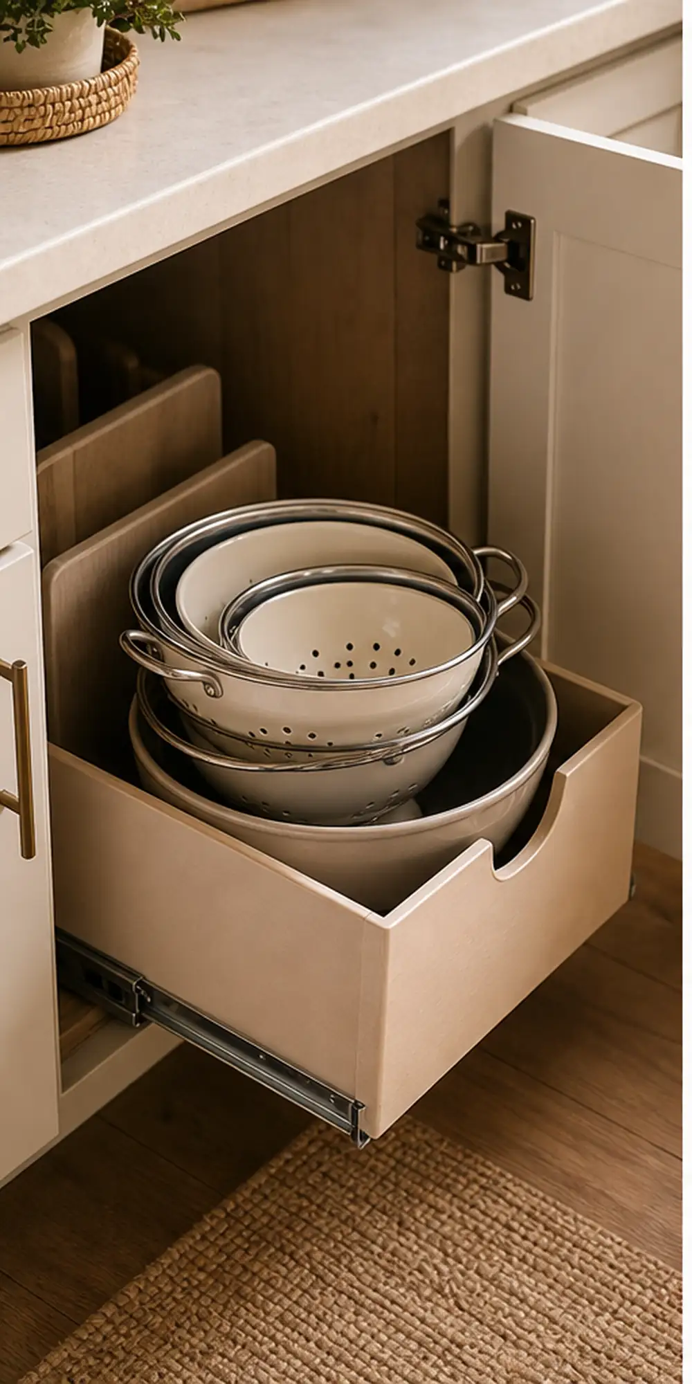 small apartment mixing bowl storage nested mixing bowl cabinet
