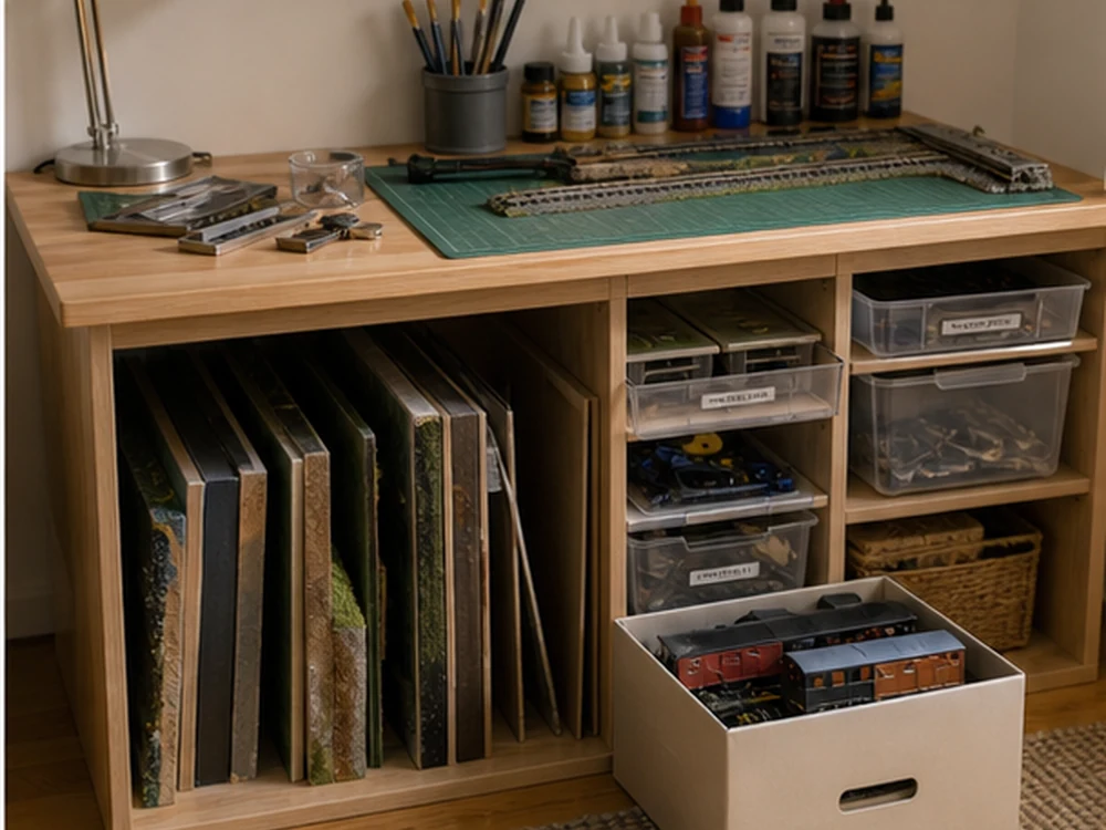 small apartment model train storage ideas showing small apartment model train storage ideas scene 3