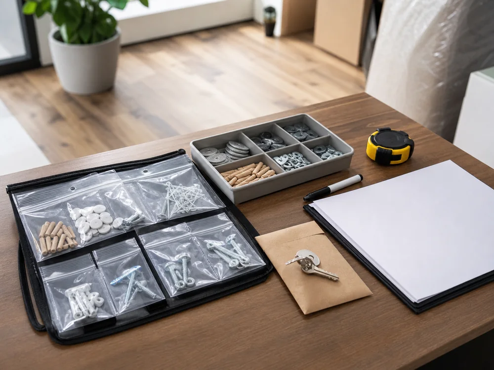 small apartment moving supplies storage ideas showing moving hardware kit