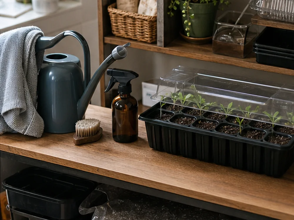 small apartment seed starting supplies storage ideas showing small apartment seed starting supplies storage ideas scene 3