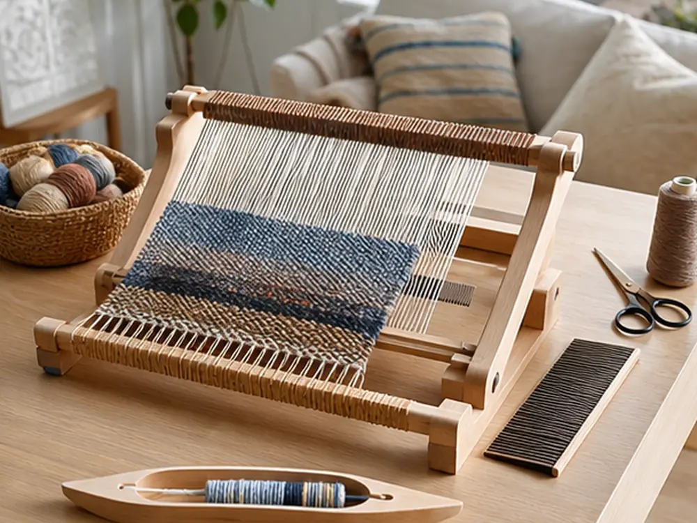 small apartment weaving supplies storage ideas showing t04 reset