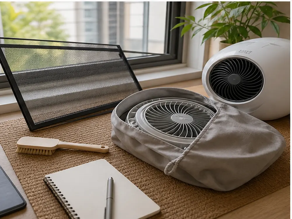 small apartment portable fan storage ideas showing small apartment portable fan storage ideas scene 3
