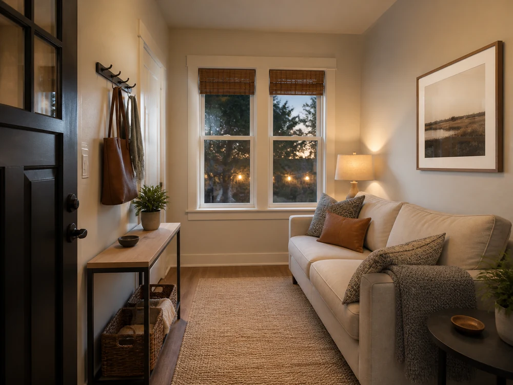 small front room decor editorial image 1