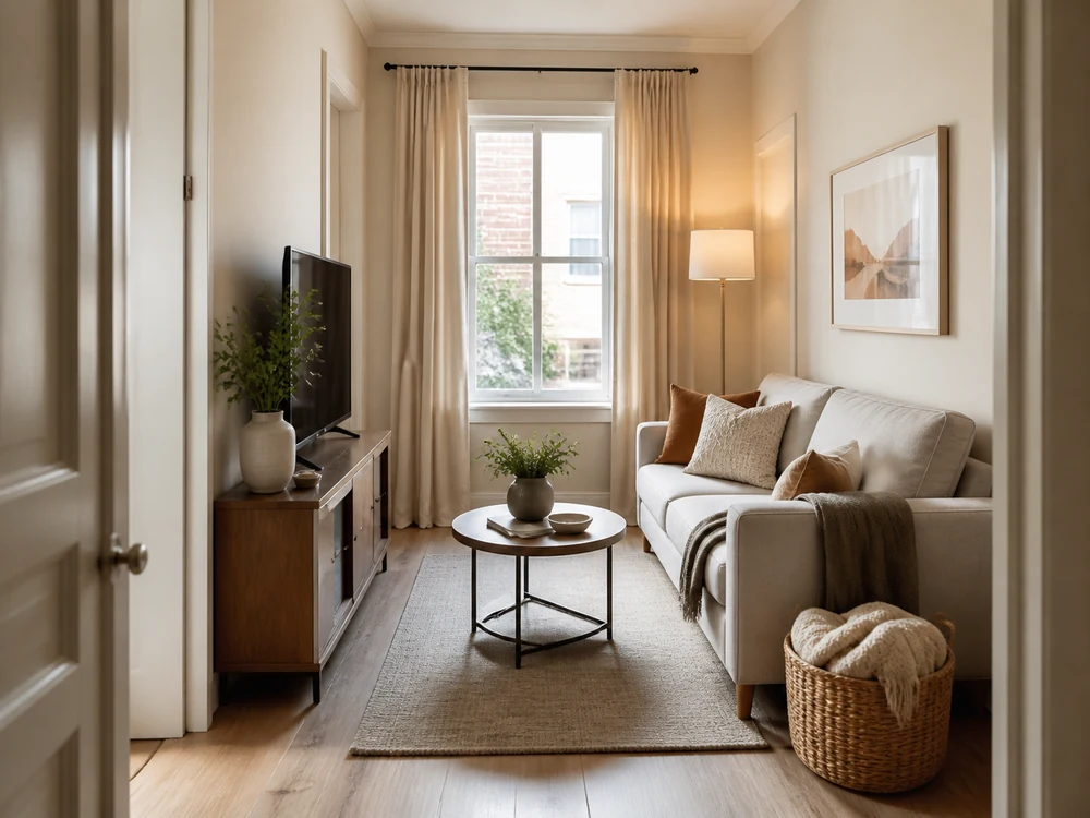 small living room decorating ideas editorial image 1