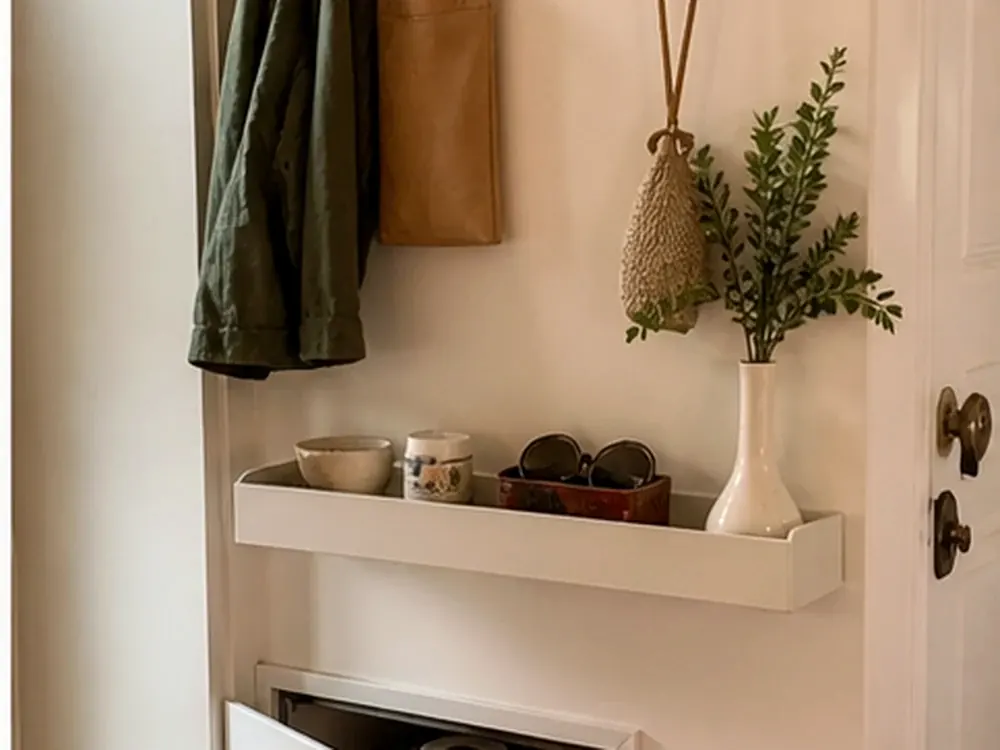 Unique Storage Ideas for Small Spaces with a clear route and warm home-organizing detail