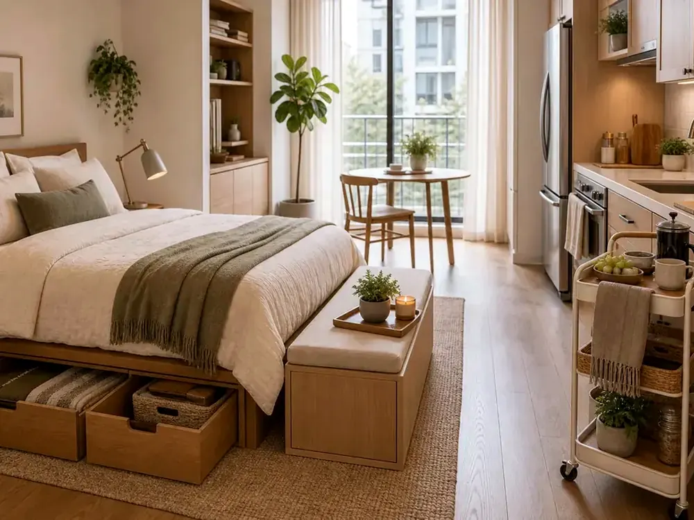 rangement sous le lit: sans surcharge chez vous chaque jour